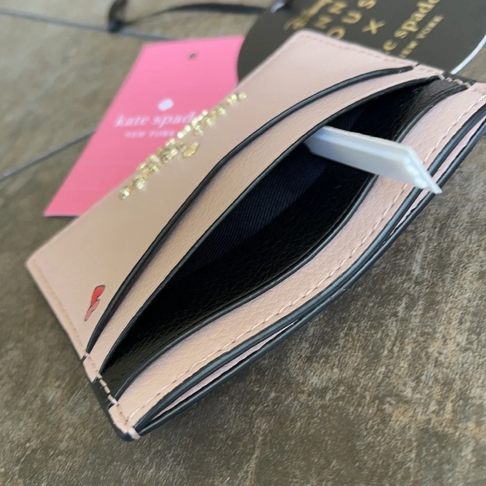 disney x kate spade new york minnie sm cardholder